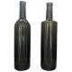 Clear Red Fruit Bordeaux Round 750ml Wine Bottles with Cork Caps Industrial Beverage