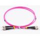 High Speed 10G OM4 Patch Cord Custom Length With LC SC FC ST Connectors