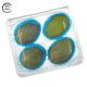 4 Piece Avocado Fruit Packaging Containers Disposable Transparent Clamshell Design With Hinges