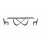 Marble top Morden minimalist dining table restaurant table dining room set furniture stone dining table