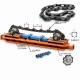 Light Weight Conveyor Chain Types Overhead For Plastic Crate Transmission