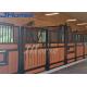 Aluminum Perforated Carved european style horse stalls Outdoor  3.0m-4.2m