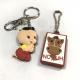 New Product Custom Promotional Gifts Children Cartoon Animal Logo 2d Key Chain Soft Keyring 3d Rubber Pvc Keychain