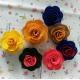 Beautiful Rose Fabric Daisy Flowers , Custom Fabric Flowers For Dresses