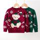 Christmas Cold Season Baby Knitted Sweaters Pullover Children Jumper Warm Knit Kids Sweater Winter Clothing
