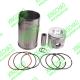 RE520768  Piston liner kit  PIN 32mm Piston RE520573 Piston Ring RE66271 Liner R116281 fits for JD tractor 3029 ENGINE