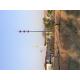 PLS Pole 56m BTS Self Supporting Antenna Tower