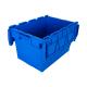 Collapsible Stackable Foldable Plastic Container Box with Lid Loading Capacity of 30kg
