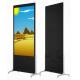 1920x1080 110W 450cd/m2 Floor Standing Digital Signage For Hotel