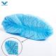 Disposable PP Shoe Cover 10g Blue Anti Slip OEM 17 X 41cm