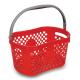 30L 0.38M Vegetable Single Handheld Shopping Baskets For Supermarket Grocery