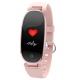 90mAh Womens Fitness Smartwatch IP67 10days Bluetooth Sport Bracelet