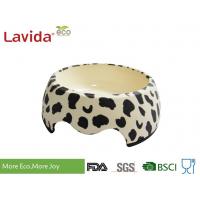 Decal Printing Reusable Melamine Dog Bowl Modern Design Anti - Bacteria Diverse Styles