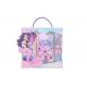 Cosmetic Body Lotion And Body Wash Sponge Bath Gift Set With Jewelry Set