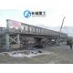 High Tensile Bailey Truss Bridge Steel / Timber Deck Stable Fortified