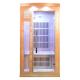 Indoor Wooden 1 Person Infrared Sauna For Home
