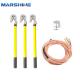 Portable Stainless Steel Earthing Leads Telescopic Short Circuiting Ground Rod