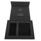 Silver Stamping Jewelry Paper Watch Packaging Box With Matt Lamination