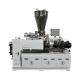 Extruder PVC Machine / PVC Double Screw Extruder Machine With Advanced PLC Control System HYZS51/110