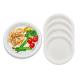 Microwaveable Eco Friendly Packaging Compostable Sugarcane Plates Biodegradable Pulp Molded
