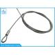 Stainless Steel Wire Rope Sling Assembly With Loops By Riveted Joint