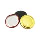 Tinplate Round Fruit Can 42mm Diameter Glass Bottle Cap