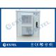 IP65 18U Stainless Steel Outdoor Telecommunication Cabinet 19 Rack Cabinet