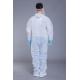 Waterproof Hooded Elastic Cuff SMS disposable protective gowns