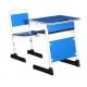 Metal Children Pantone Color Double Student Desk And Chair School Furniture student study table