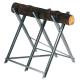 Space Saving Storage Heavy Duty Steel Sawhorse Preventing Rotating Or Slipping