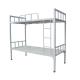 Adult College Dorm Metal Bunk Bed Frame / Steel Frame Loft Bed