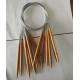New products Carbonized CIRCULAR Bamboo Knitting Needles china manufacturer
