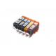 compatible ink cartridge PGI-520 CLI-521 with chip  for Canon PIXMA IP3600 IP4600 IP4700 MP540 640