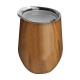 Stainless Steel Woodgrain Coffee Mug 11OZ Vacuum Insulated FDA Standard