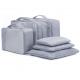 Suitcase Organiser Bags , Suitcase Packing Cells Dress Shirt Nylon Material