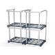 Nestainer Storage Racks Suitable for Low Warehouse 1100*1100*1500mm Cargo Size Low Logistics Cost