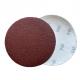 Aluminum Suitable 5 Inch Red 8 Holes Abrasive Discs 125mm Hook And Loop Sanding Disc