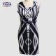 Latest summer mature sexy fashion smart casual brand lady party fat dresses for women