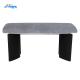 DT-1008 Non Porous Rectangle Dining Room Table 1750mm Length And Easy Cleaning