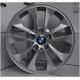 China wholesale aluminum car rims 17 inch alloy wheel for BMW 120(mm)PCD, fine flash silver machined face