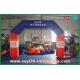 Inflatable Rainbow Arch Black Custom Inflatable Arch Inflatable Finish Line Arch With Print