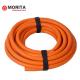 Drain Down Hose 10m I/D:1/2 O/D:3/4 Yellow Nature Rubber Clip And Strap For Dry And Clean Draining Of Heating Systems