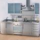 Mini 304 Stainless Steel Kitchen Cabinet 18mm Carcase Eco Friendly
