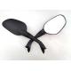 Durable Scooter Rear View Mirrors Plastic Housing 13.7cm x 8.5cm Glass