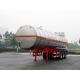 Stainless Steel Gas Tanker Truck Trailer For 39500L Propylene Oxide delivery