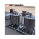Milk storage Fermentation cooling  pasteurization CIP cleaning Milk processing line