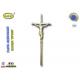 Size 37.5cm*14cm coffin decoration catholic plastic christ crucifixes Ref DP005 plasticos cruces con cristos