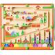 Strong Magnetic Wooden Puzzle Board Color And Number Montessori Maze Toys For Toddlers