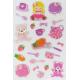 Kawaii Girl Toy Japanese Puffy Stickers For Kids ODM OEM / ODM Available