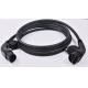 32A 3 Phase Type 2 Car Charging Cable 5m Grey Cladding Cable